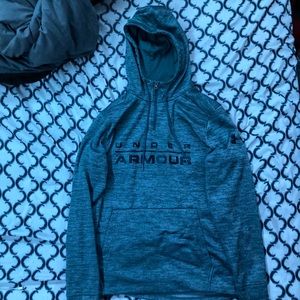 Grey under armour hoodie